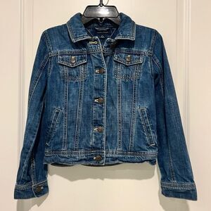 Tommy Hilfiger Girls' Blue Denim Jacket Sz. M (8-10) Jean Jacket